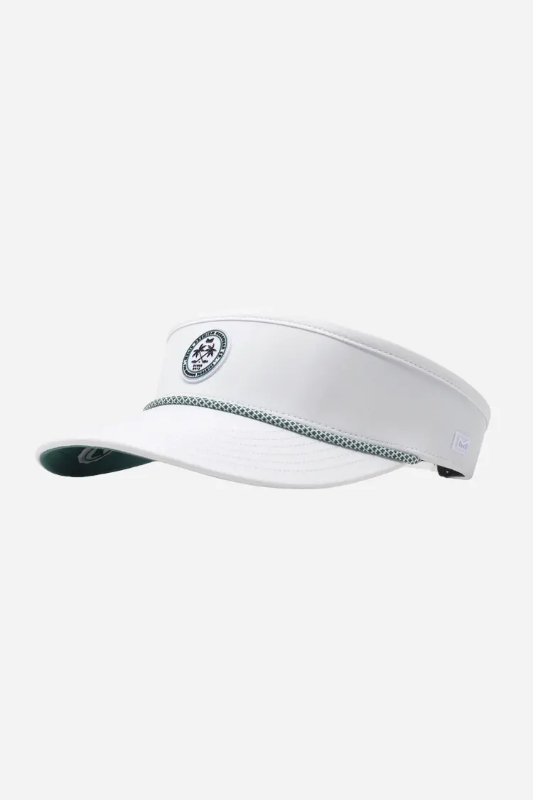 Melin Hydro Coast Links Visor In White Green 1
