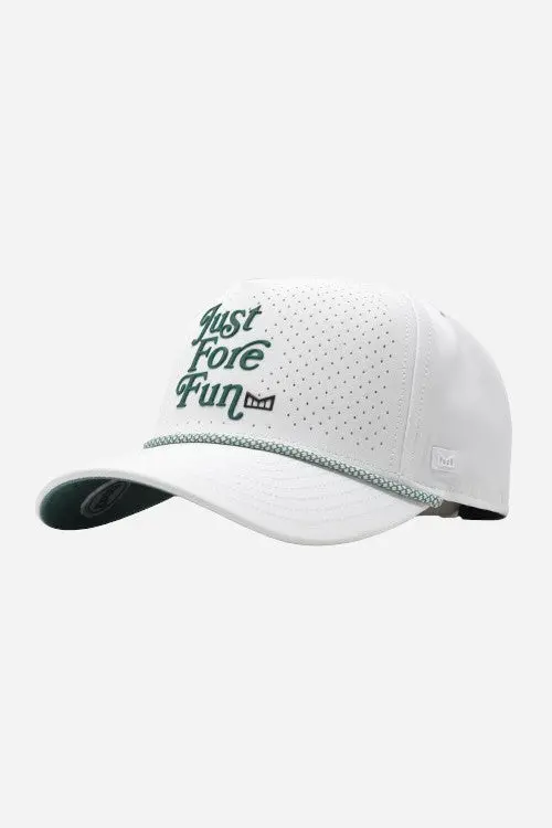 Melin Hydro Odysea Links In White Green "Just Fore Fun" 1