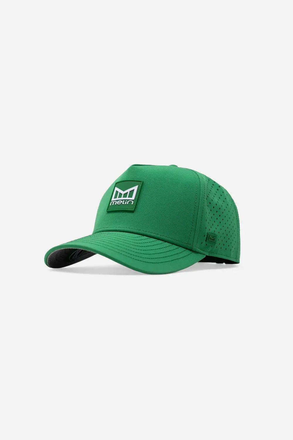 Melin Odysea Stacked Hydro Hat In Kelly Green 1