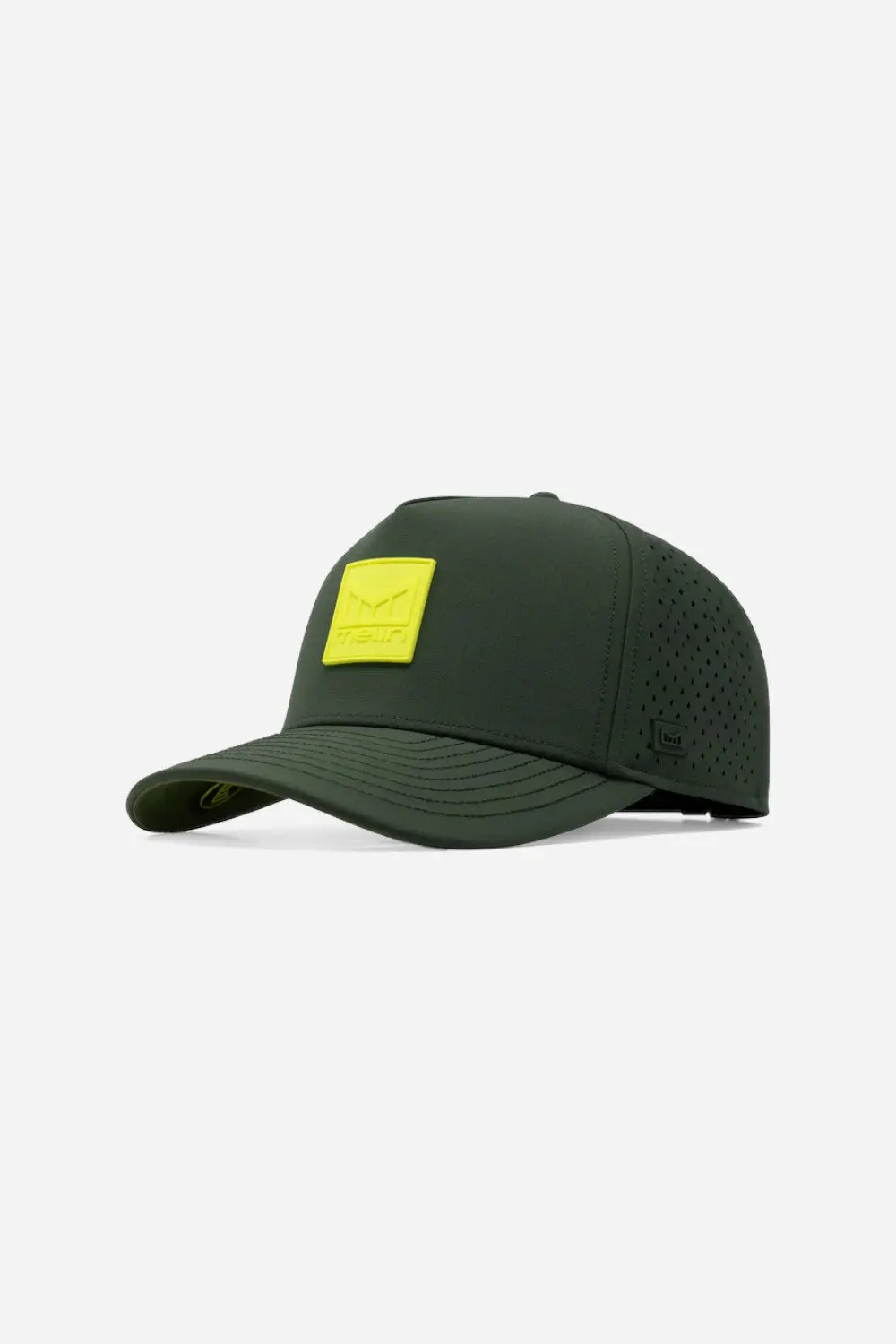 Melin Odysea Stacked Hydro Snapback Hat In Kombu Green 1