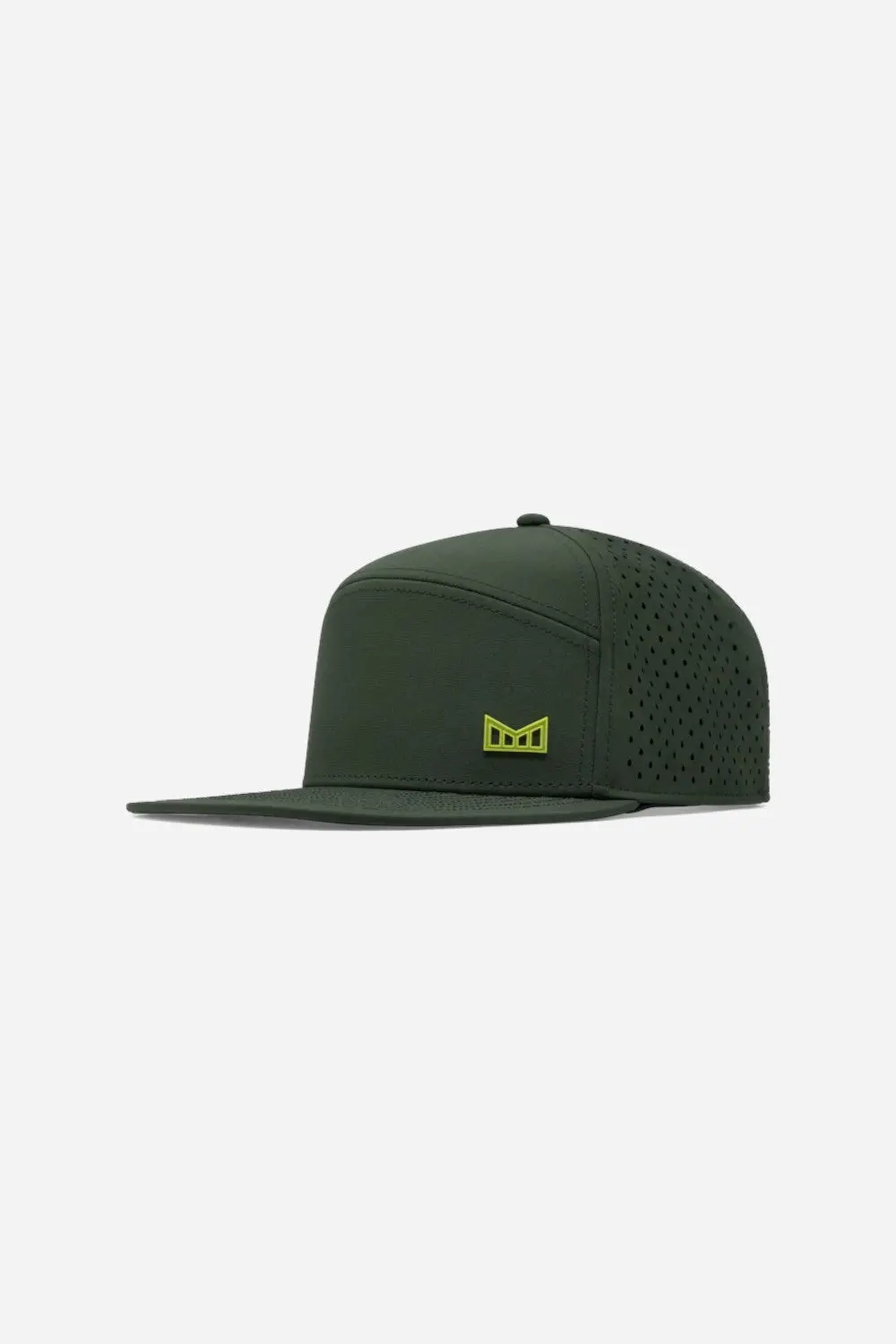 Melin Trenches Icon Hydro Snapback Hat In Kombu Green 1
