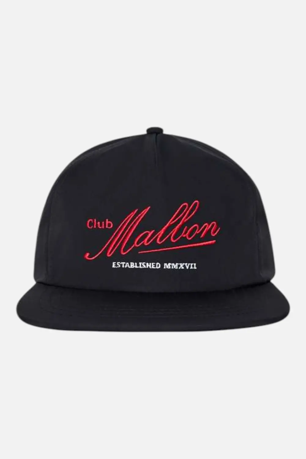 Malbon Members Snapback In Black 1