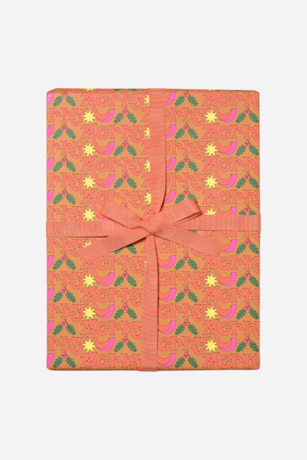 Merry Holiday Wrapping Paper 1