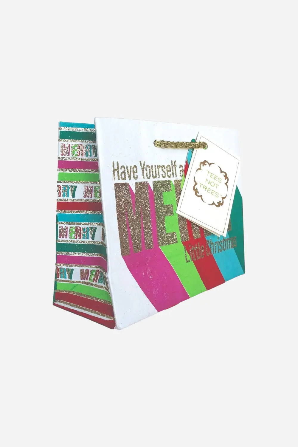 Merry Little Christmas Tote Gift Bag - Large 1