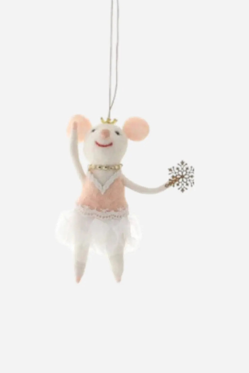 Merry Mice Snowflake Ornament 1