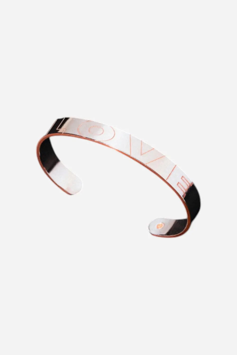 Metal Alchemist Love Bonded Cuff - Silver - S/M 1