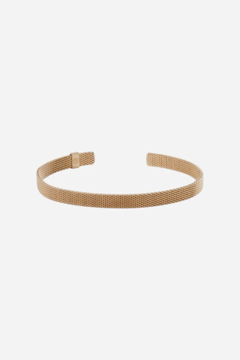 Metal Alchemist Woven Armor Cuff - Chocolate Metal 6 Mm 1