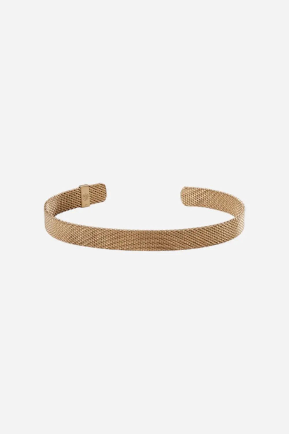 Metal Alchemist Woven Armor Cuff - Chocolate Metal 8 Mm 1