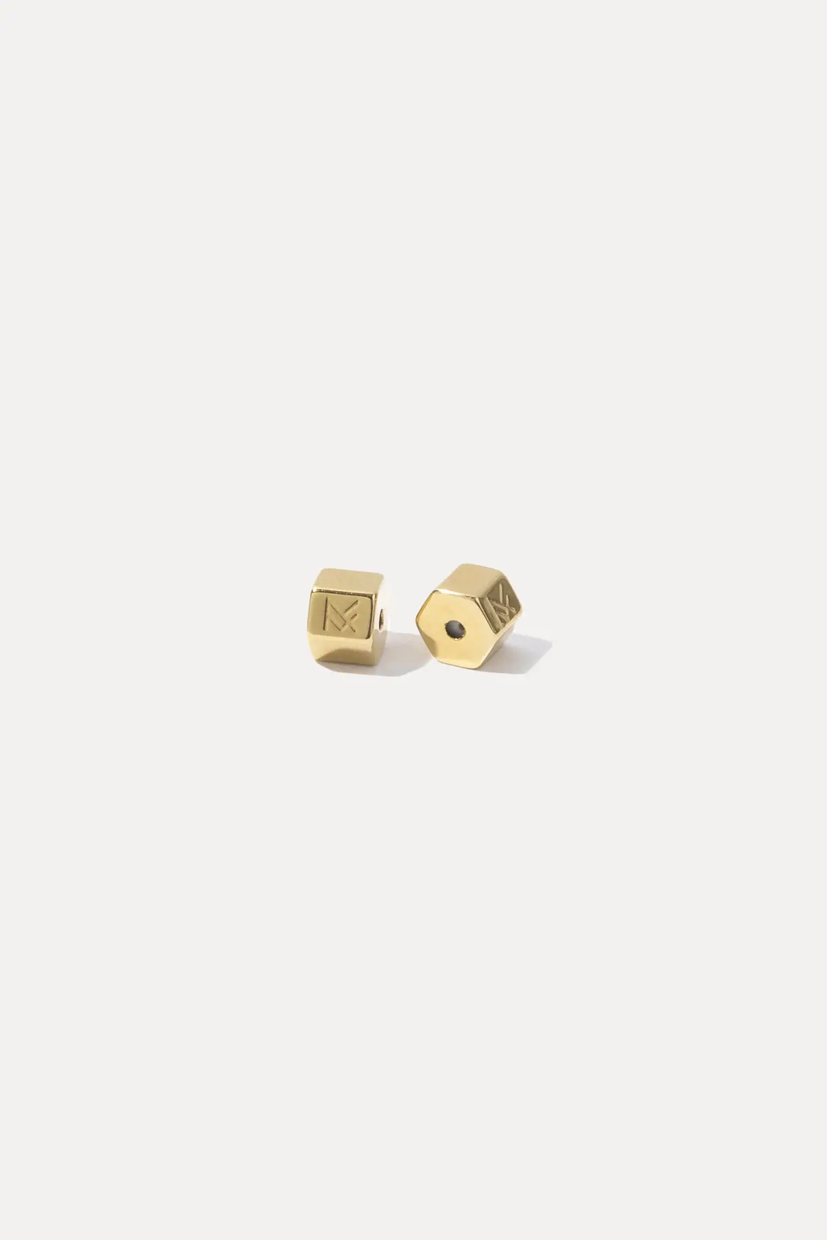 Mf Earring Backs In Gold 1