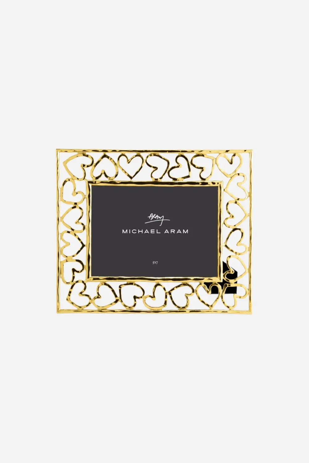 Michael Aram Heart Frame In Gold 5 X 7 1