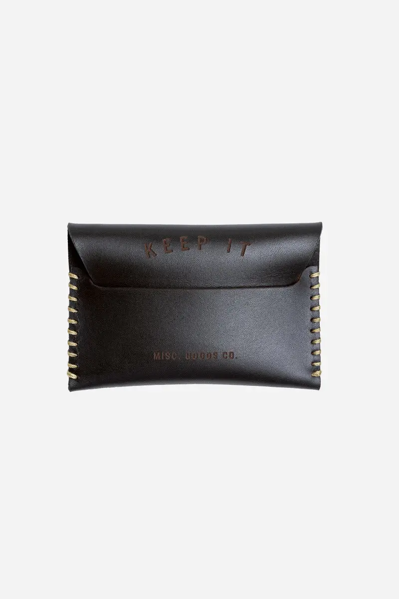Misc. Goods Co. Tuck Slim Wallet V4 In Carbon 1