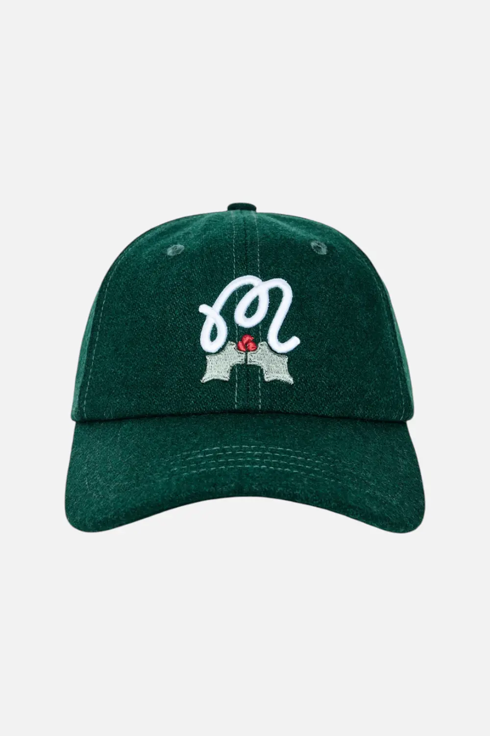 Malbon Golf Men's Mistleflow Dad Hat In Hunter Green 1