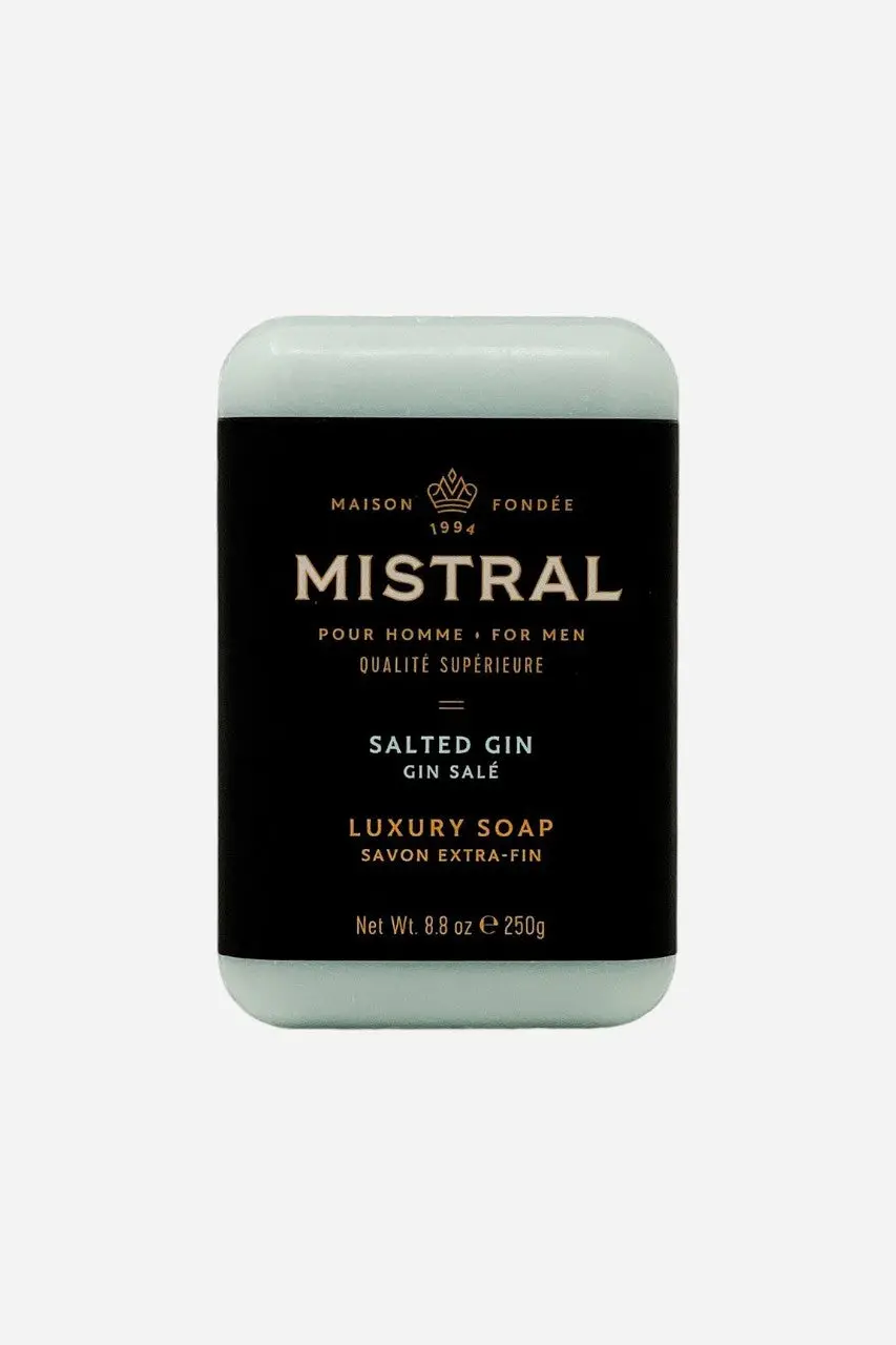 Mistral Salted Gin Bar Soap 1