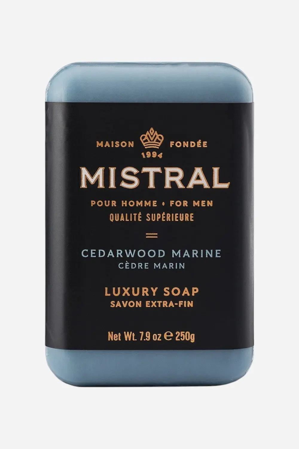 Mistral Cedarwood Marine Bar Soap 1