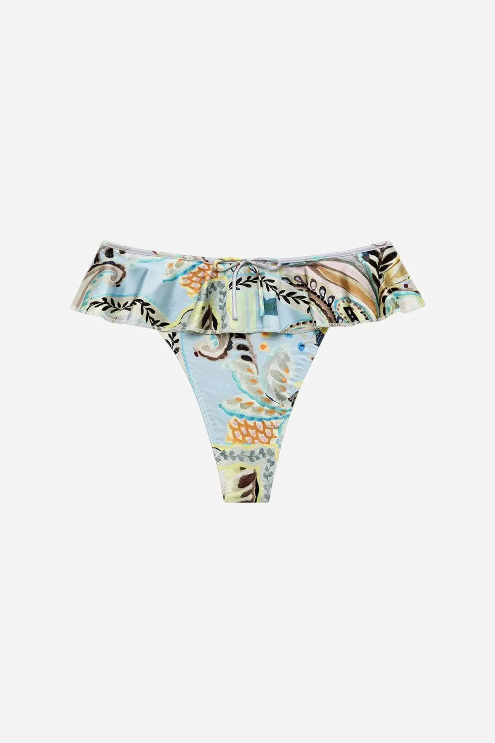 Montce St. Barths Floral Tamarindo Ruffle Bikini Bottom 1