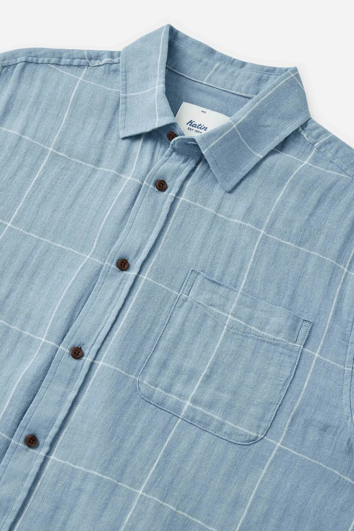 Katin Monty Shirt In Spring Blue 3