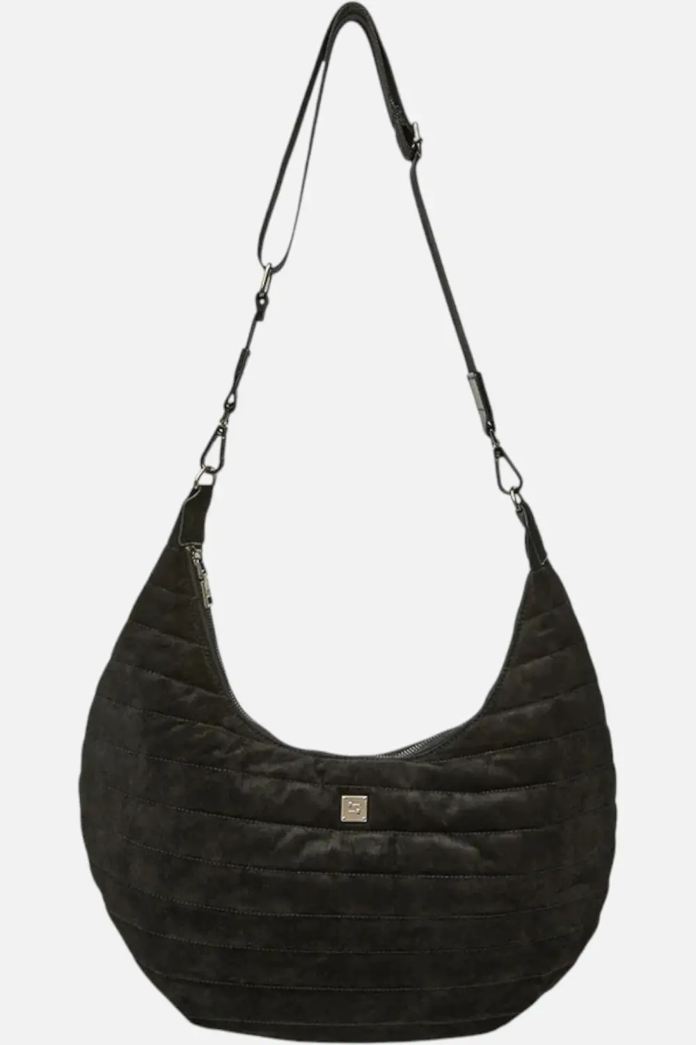Moonstruck Bag In Black Suede 1