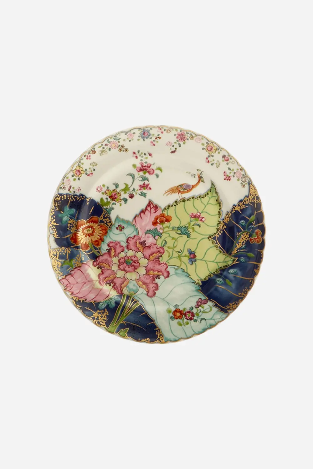 Mottahedeh Tobacco Leaf Dessert Plate 1
