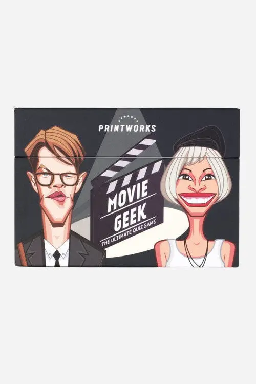 Printworks Movie Geek Trivia Game 1