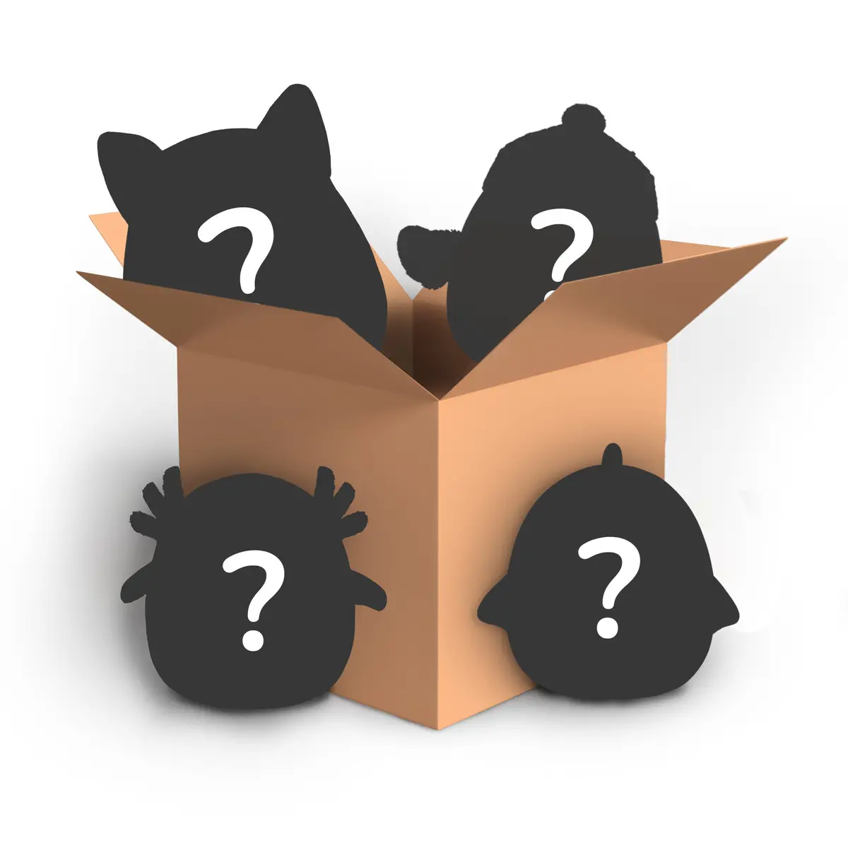 8-Inch Mystery Plush 4 Pack 1