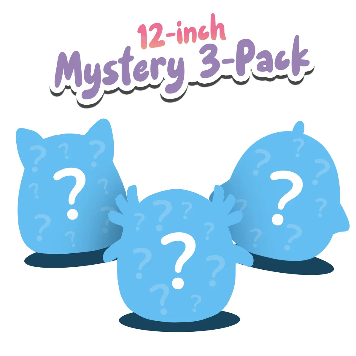 12-Inch Mystery Plush 3 Pack 1