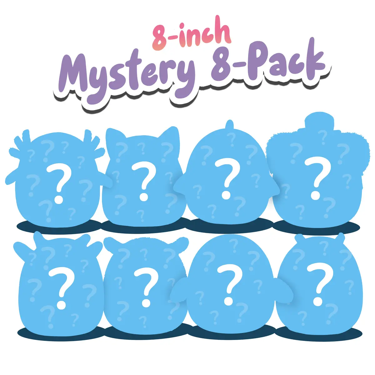 8-Inch Mystery Plush 8 Pack 1