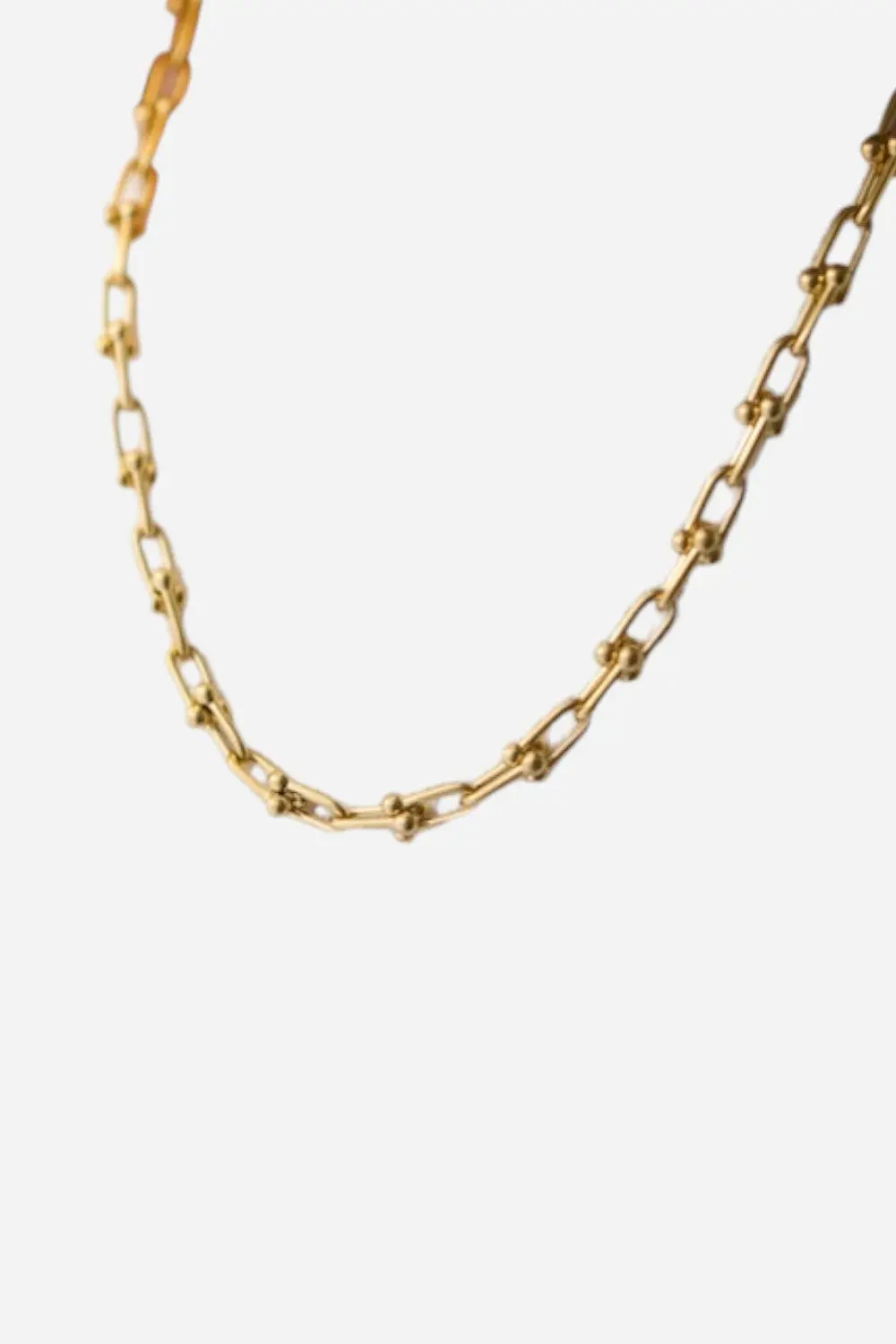 Farrah B Unhinged Necklace In Gold 1