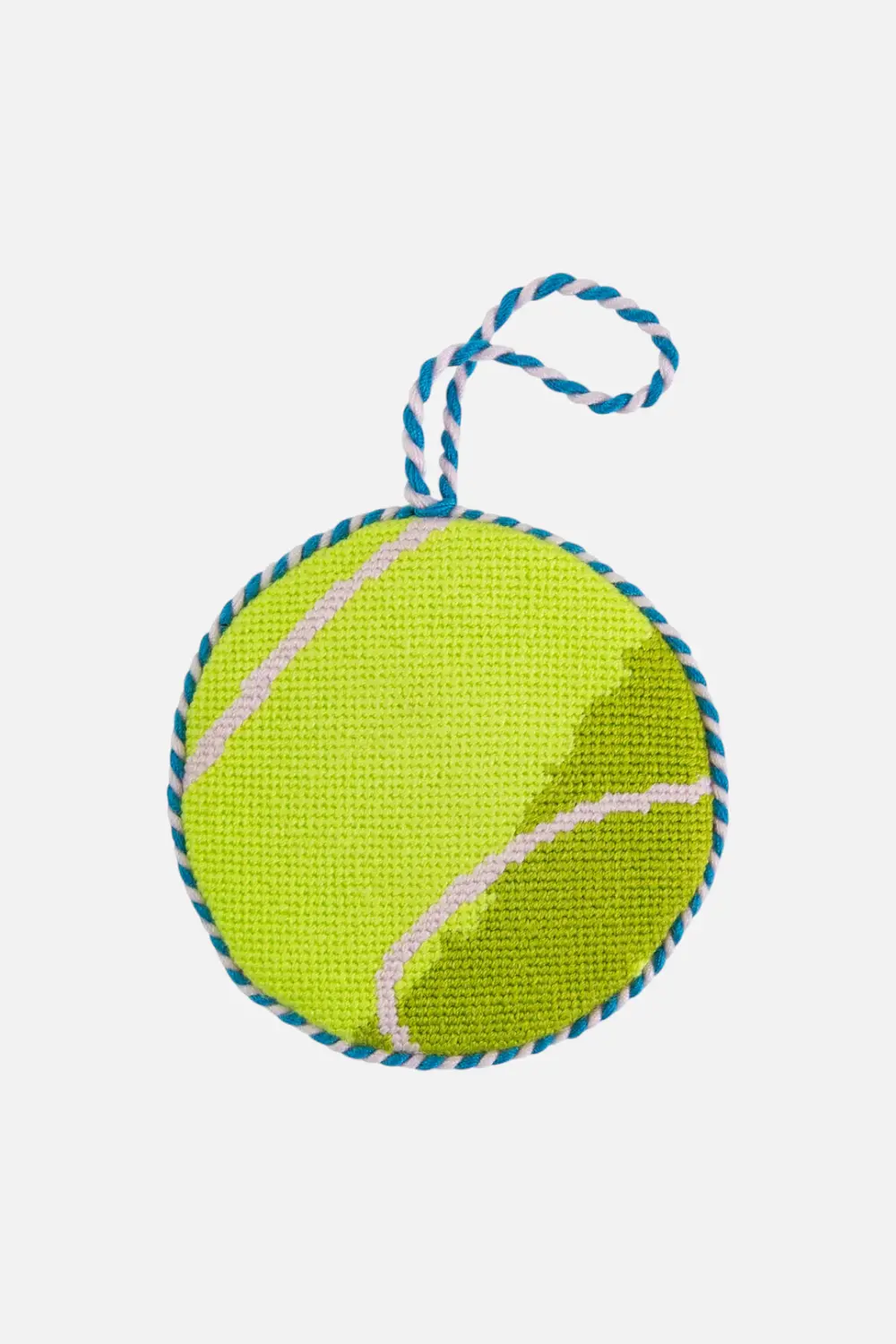 Furbish Needlepoint Icon Tennis Ball Ornament 1