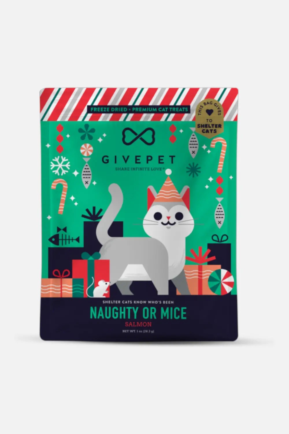 Naughty Or Mice Freeze Dried Cat Treats 1
