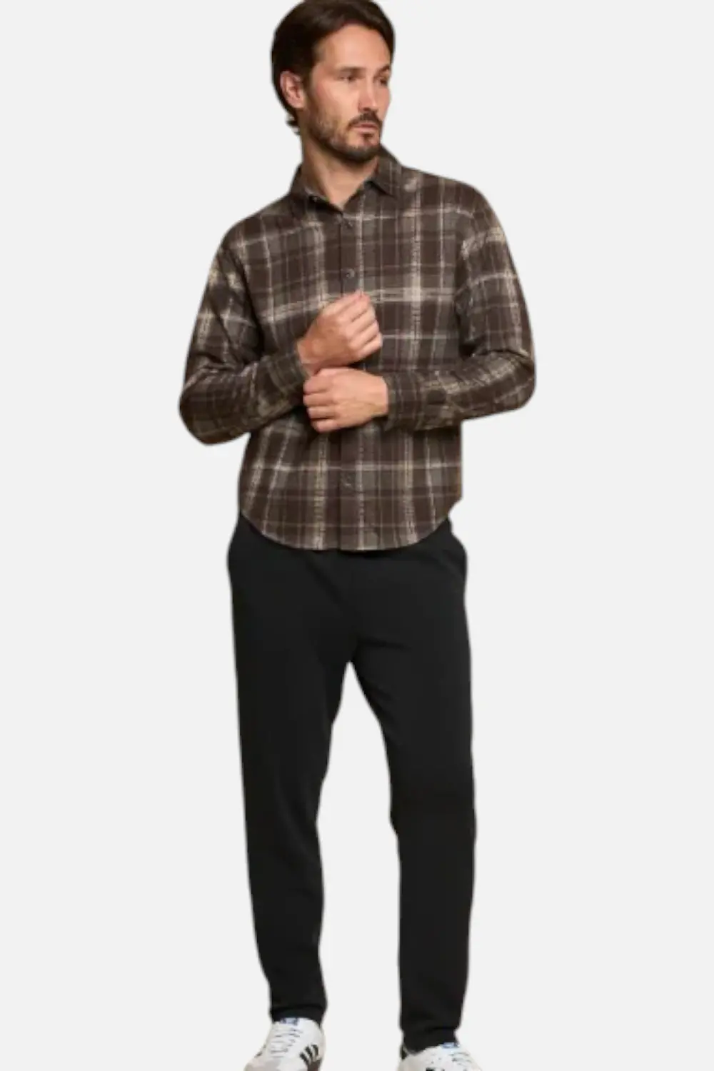 Fundamental Coast Men's Nazare Cove Long Sleeve In Java 1