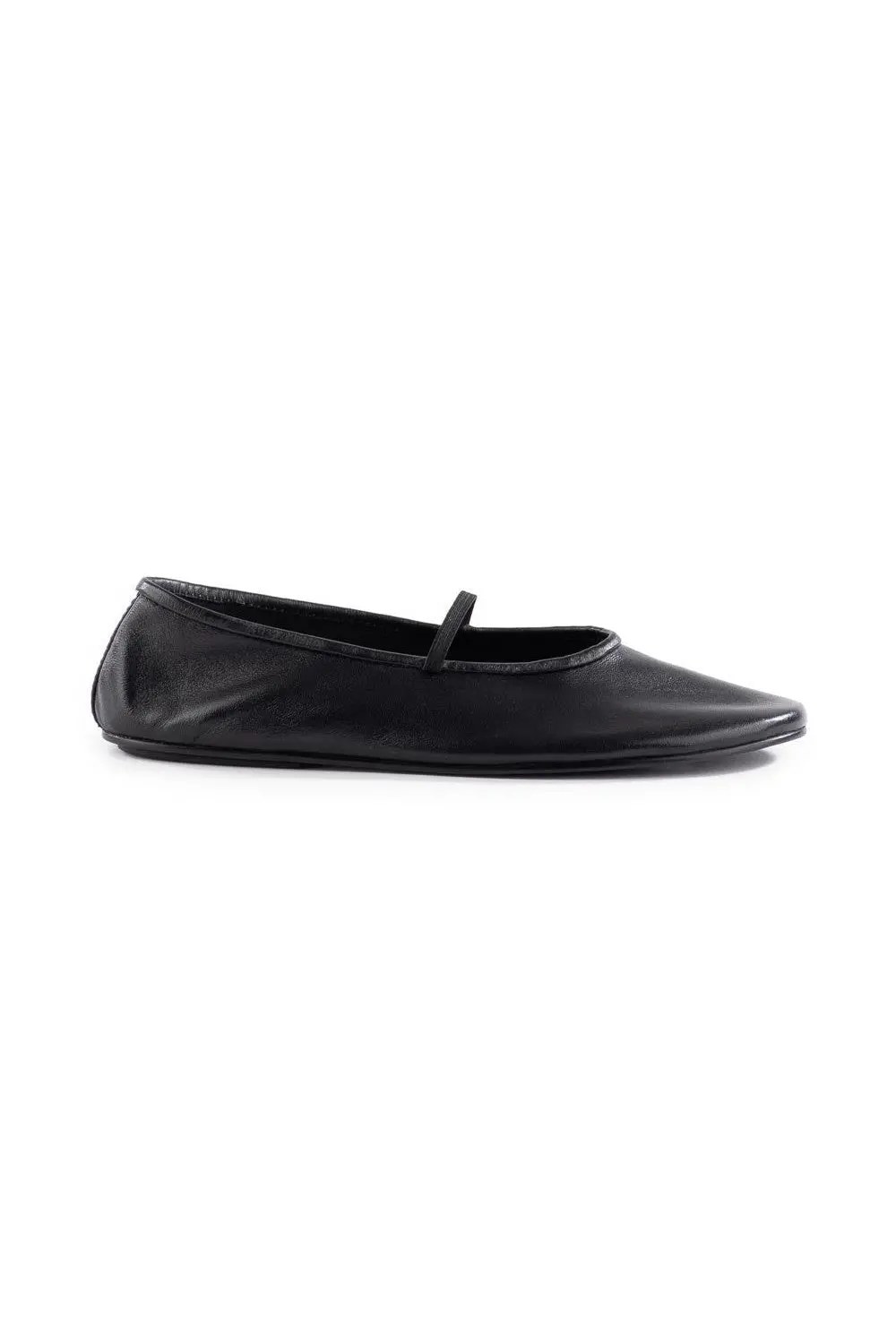 Seychelles Neon Moon Ballet Flat Travel Duo In Black Leather 5