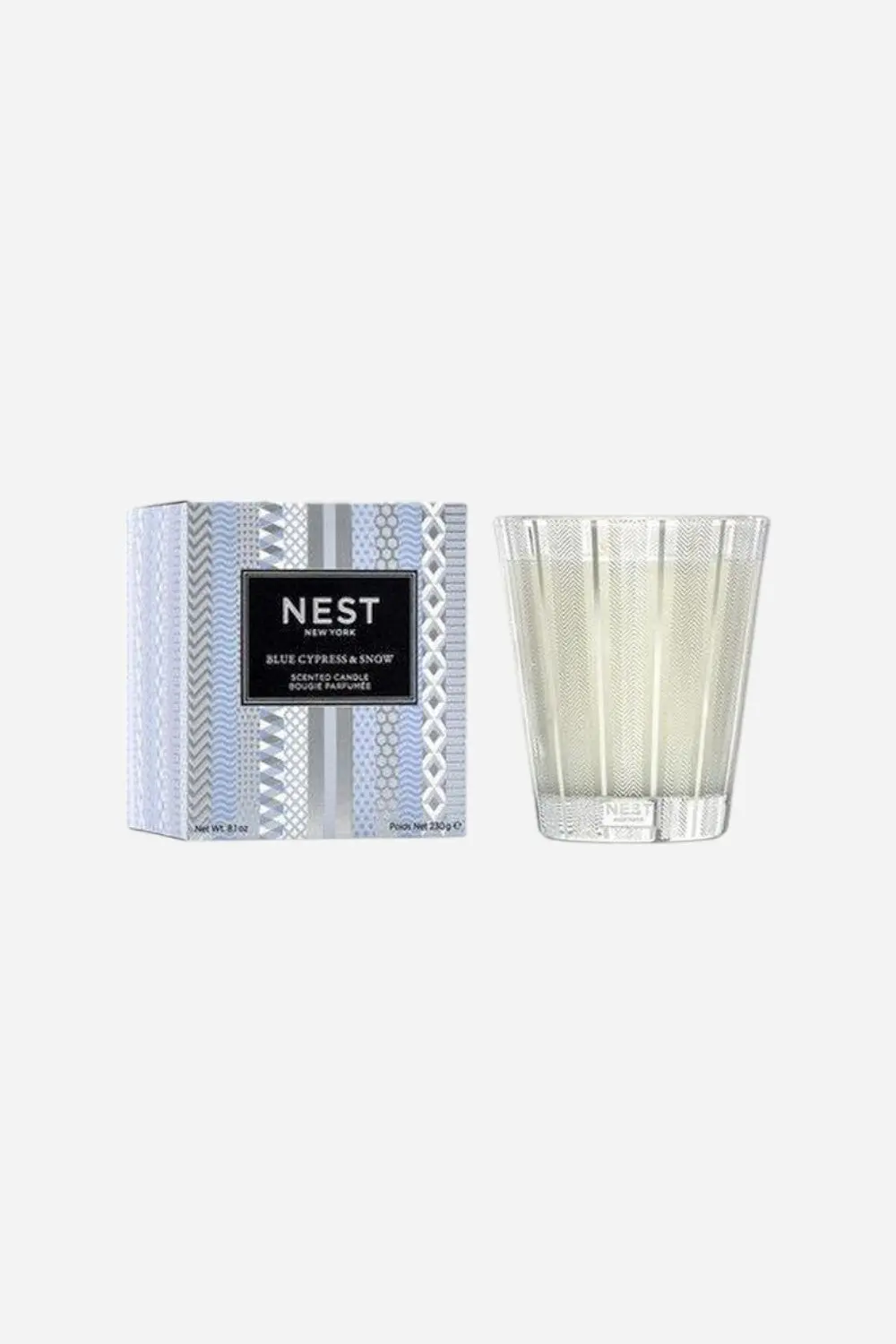 Nest Blue Cypress & Snow Classic Candle 1