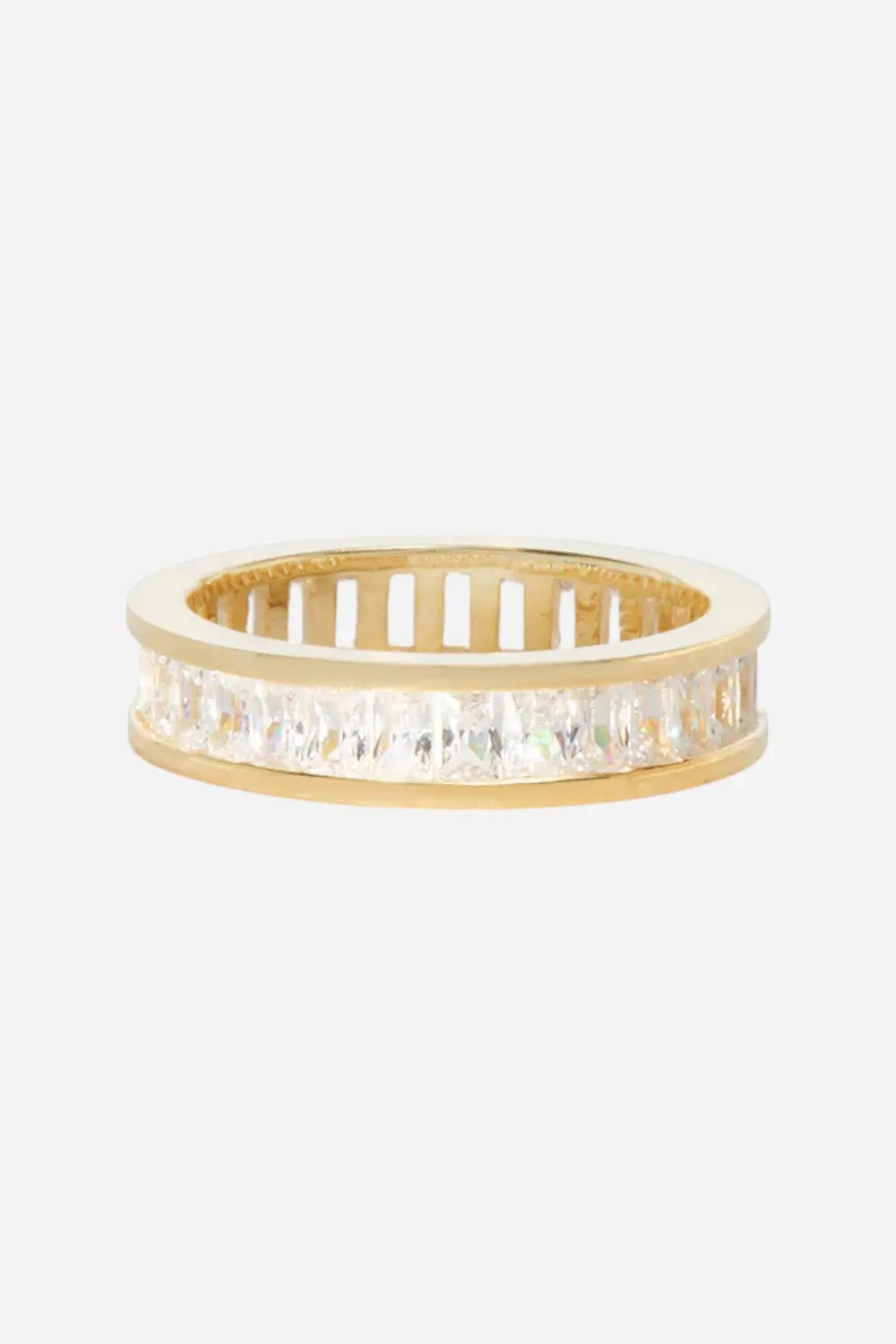 Nickho Rey Baguette Ring In Size 8 1