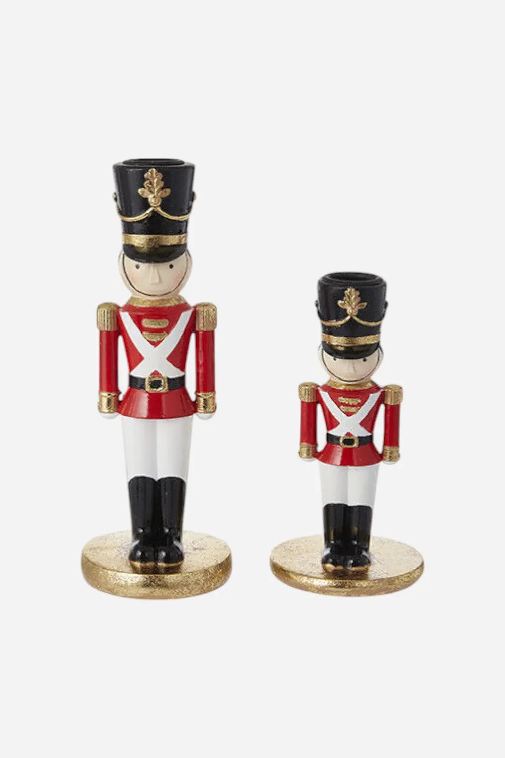 Nutcracker Candle Stick - Set Of 2 1