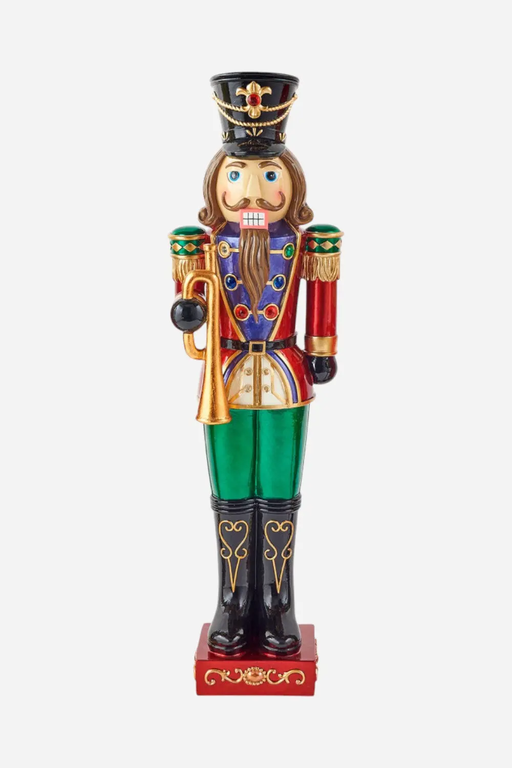 Light-Up Nutcracker In Purple 24" 1