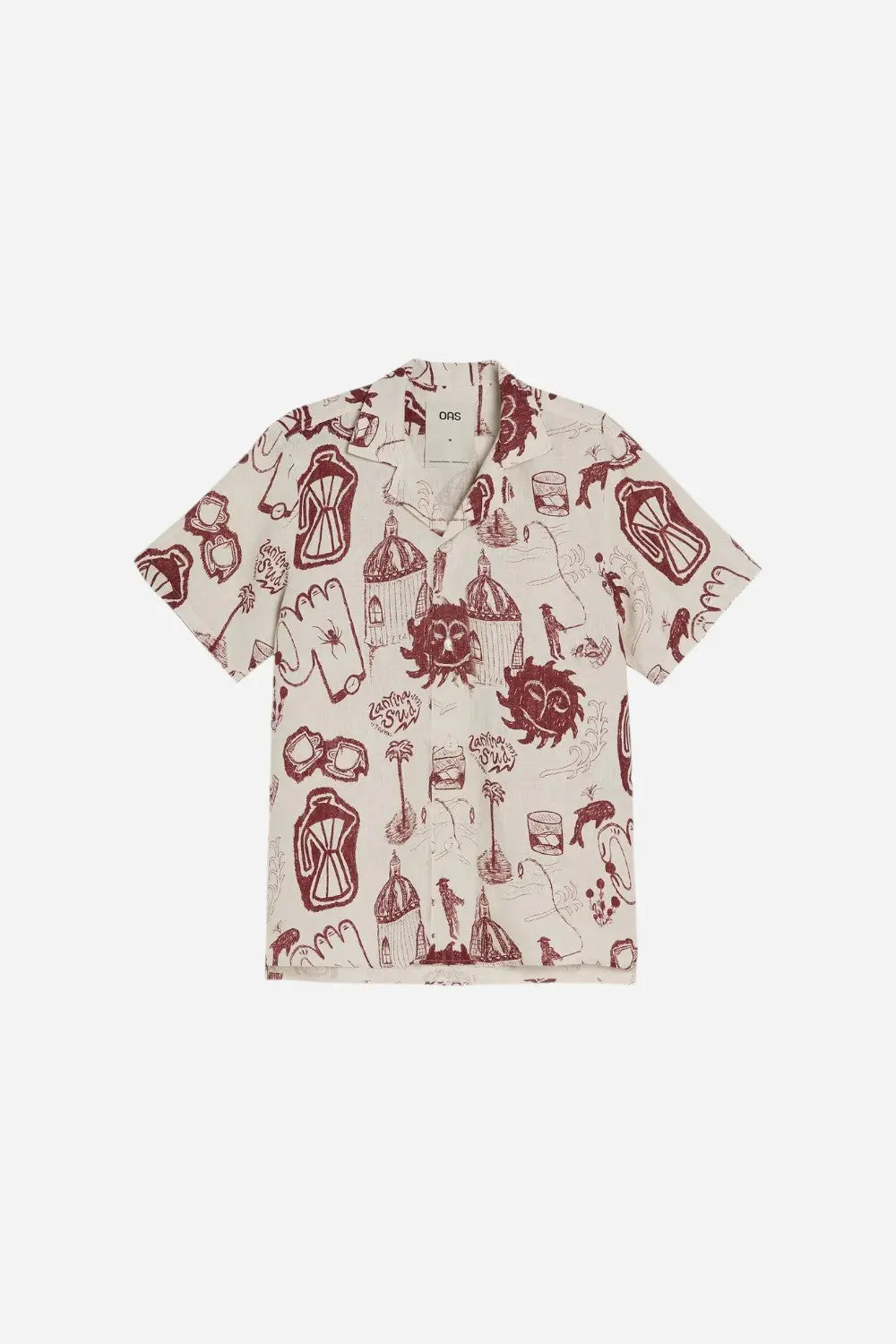 Oas Cantina Cuba Linen Shirt 1