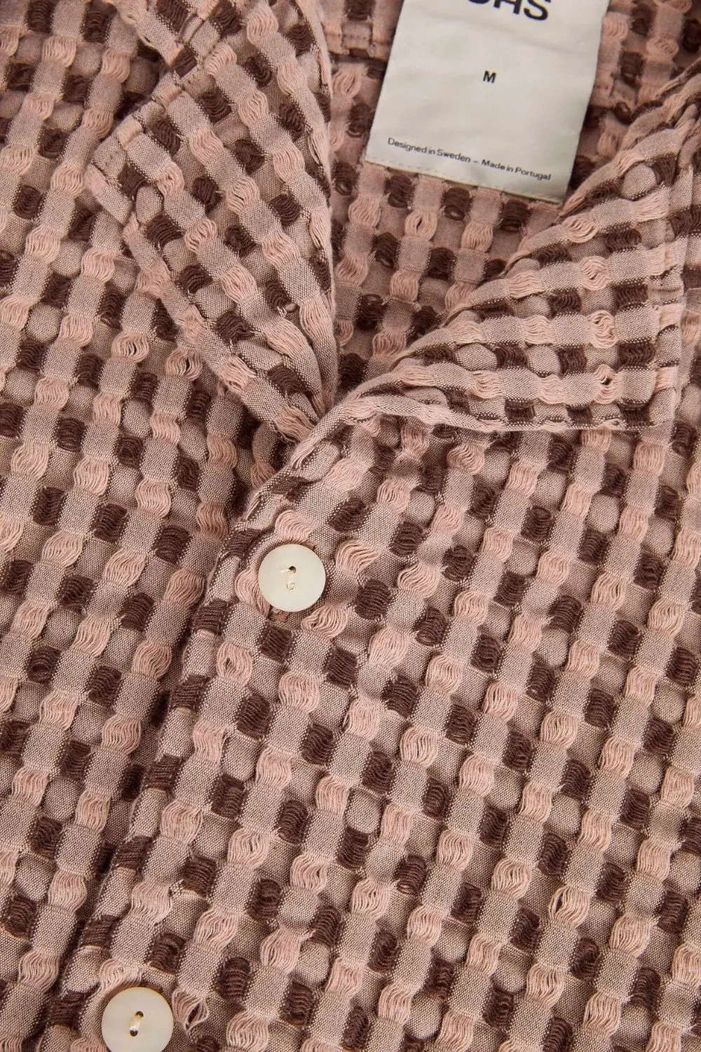 Oas Ferratelle Cuba Waffle Shirt 3