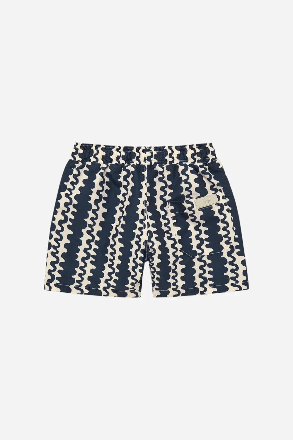 Oas Kids Blue Scribble Swim Shorts 2