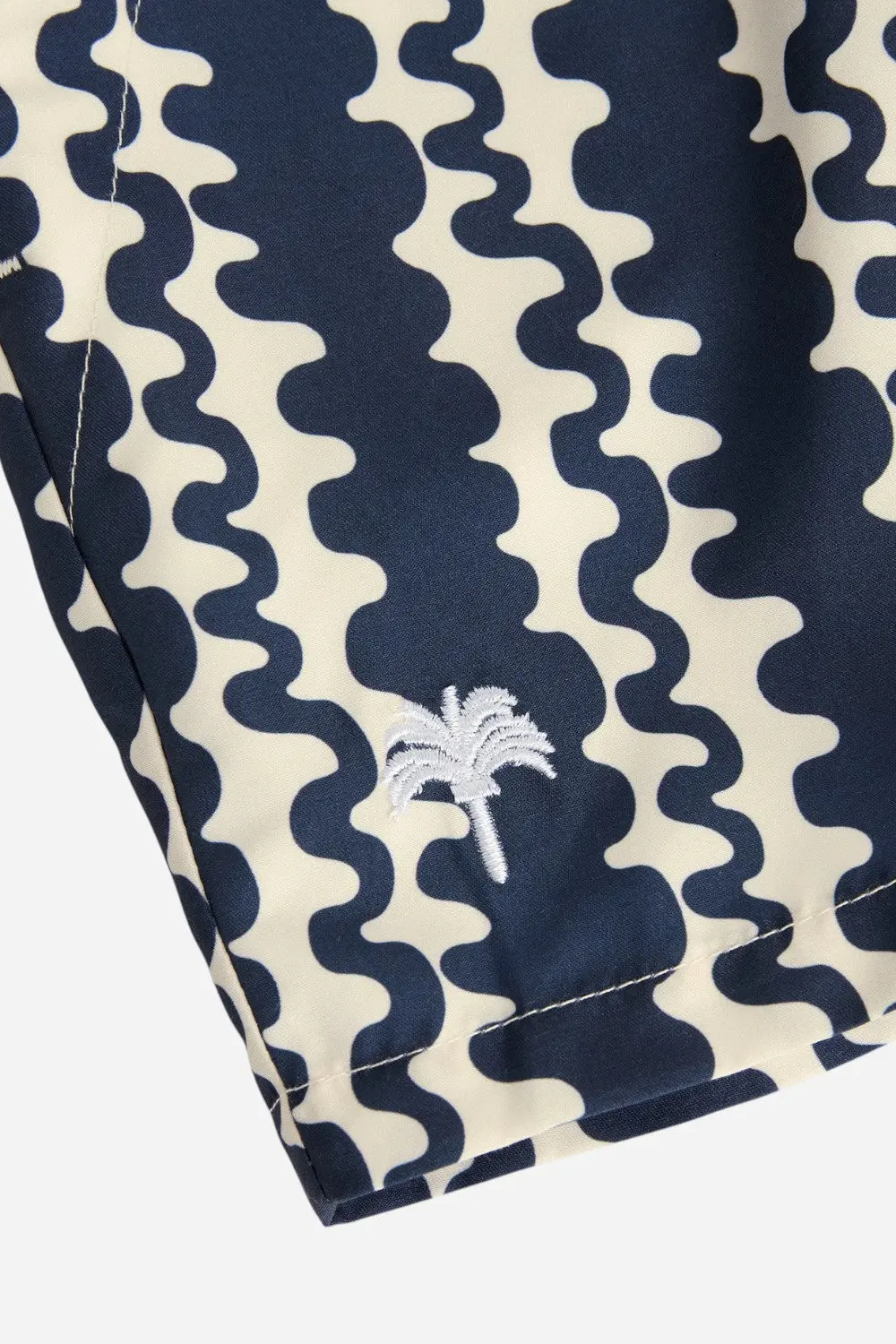 Oas Kids Blue Scribble Swim Shorts 4