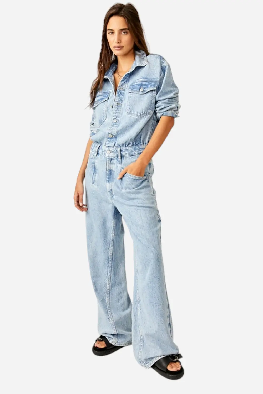 Free People Touch The Sky One Piece In Cloud 9 1