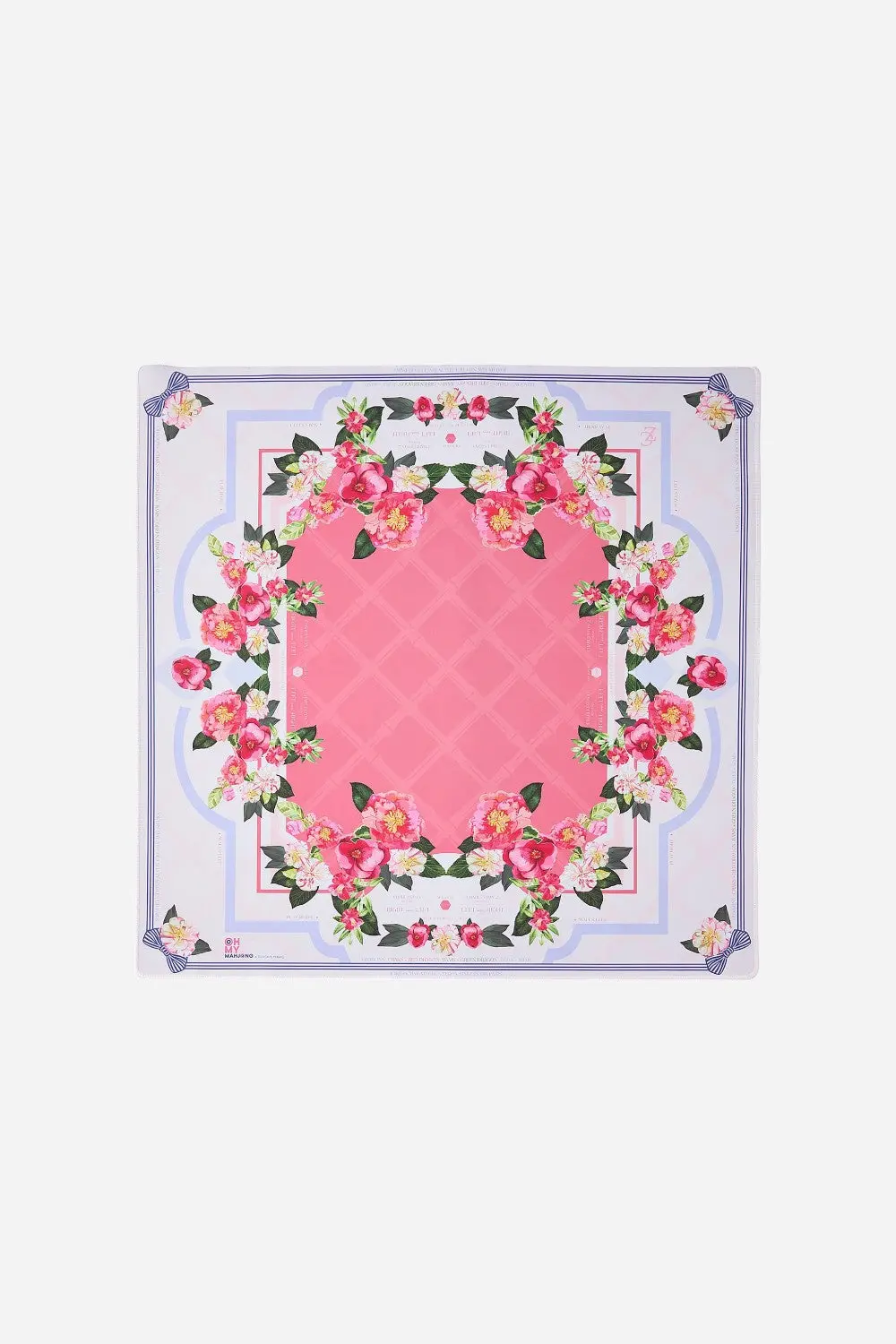 Oh My Mahjong Camellia Mat 1