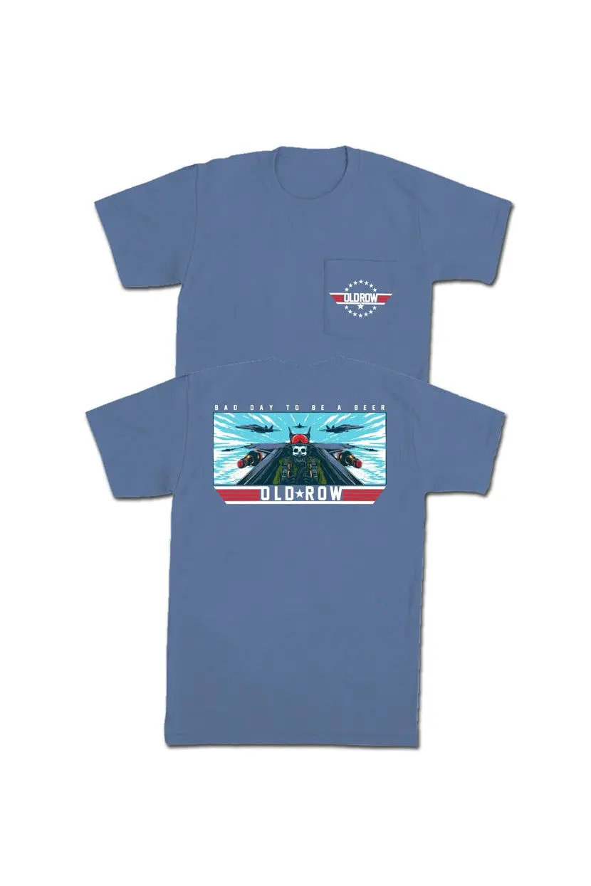 Old Row Bad Day To Be A Beer Aviator Tee 1