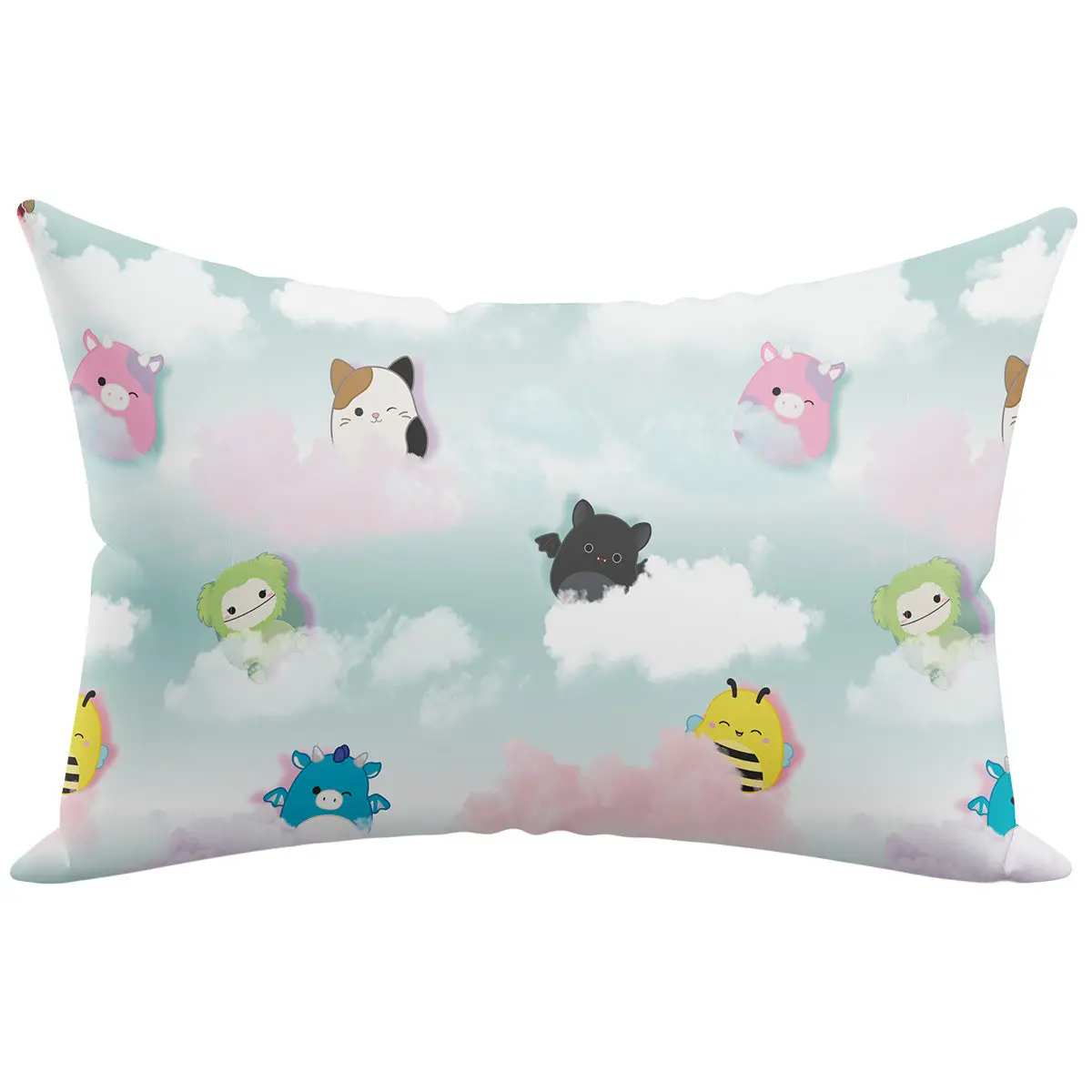 “On Cloud 9” Blue Squishpillow Pillowcase (Standard Size) 1