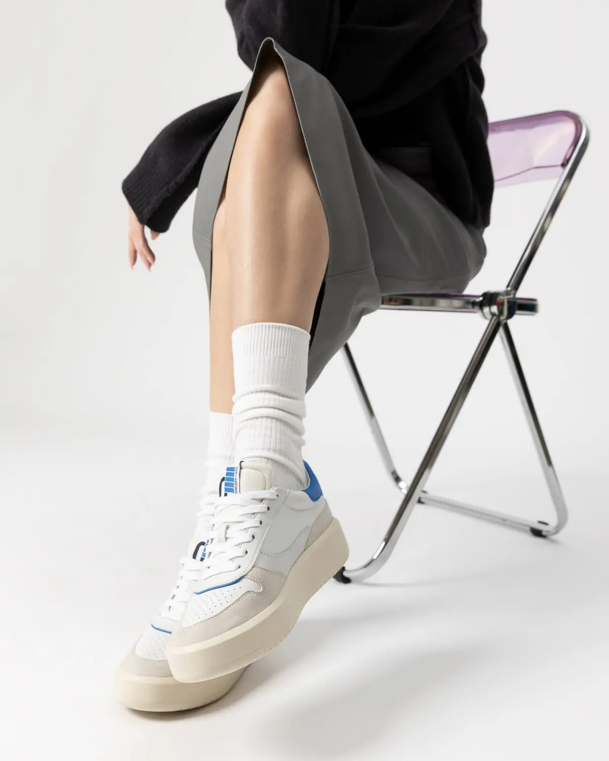 Oncept Prague Sneaker In White Cloud 6