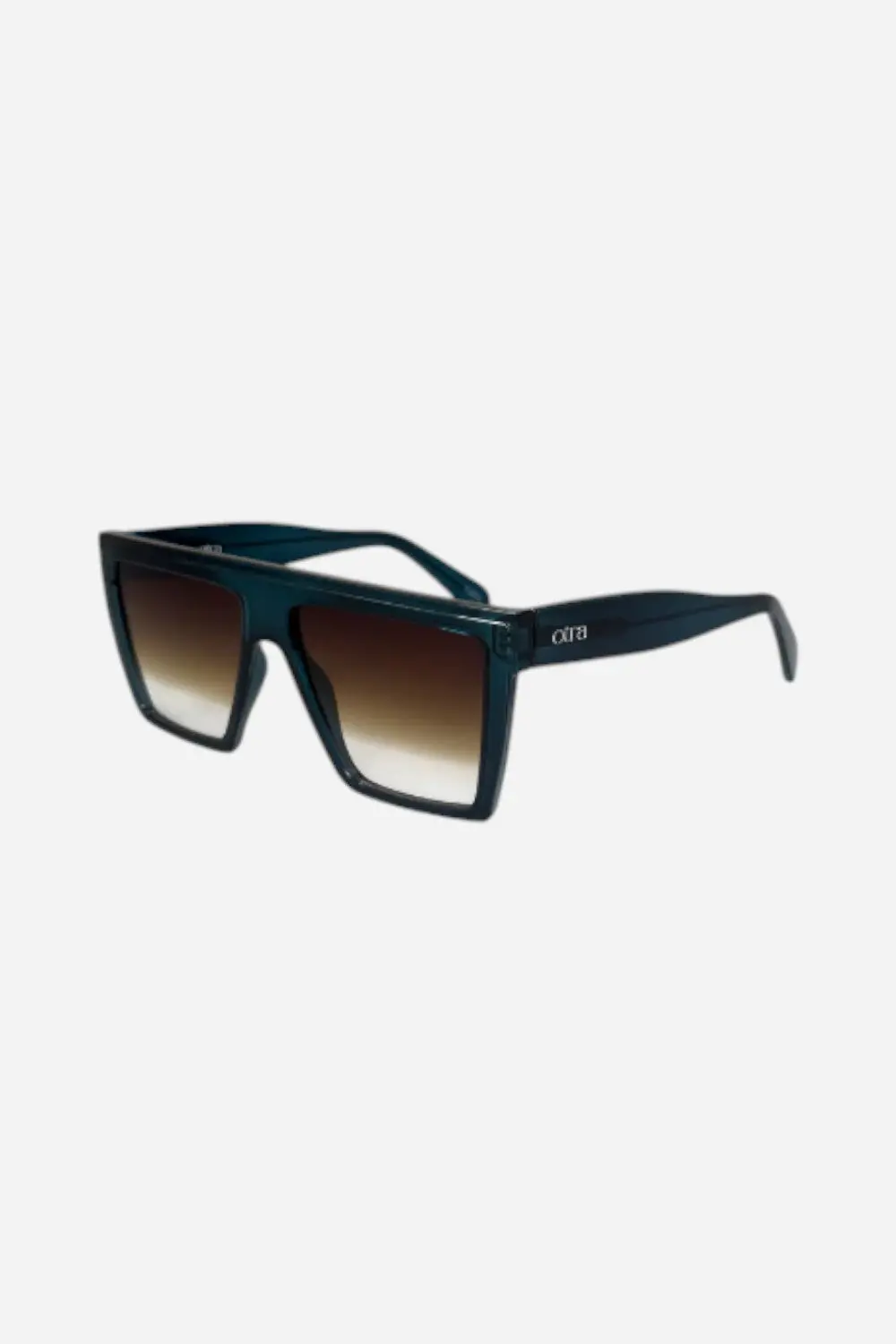 Otra Eyewear Ollie Sunglasses In Transparent Navy/Brown 2