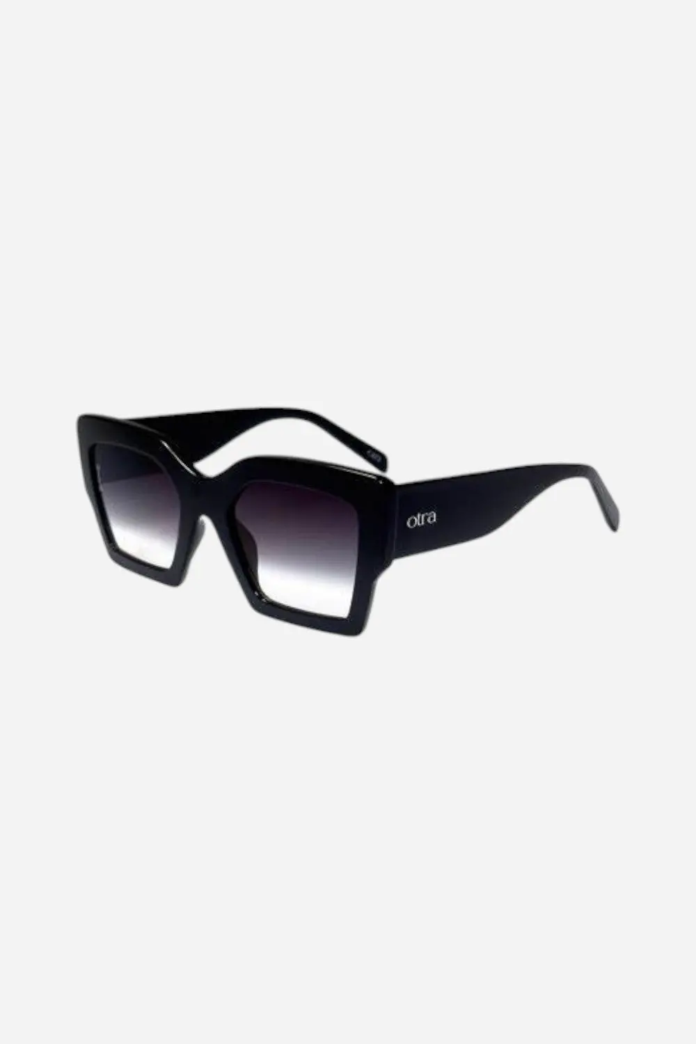 Otra Eyewear Pipa Sunglasses In Black/Smoke Fade 1