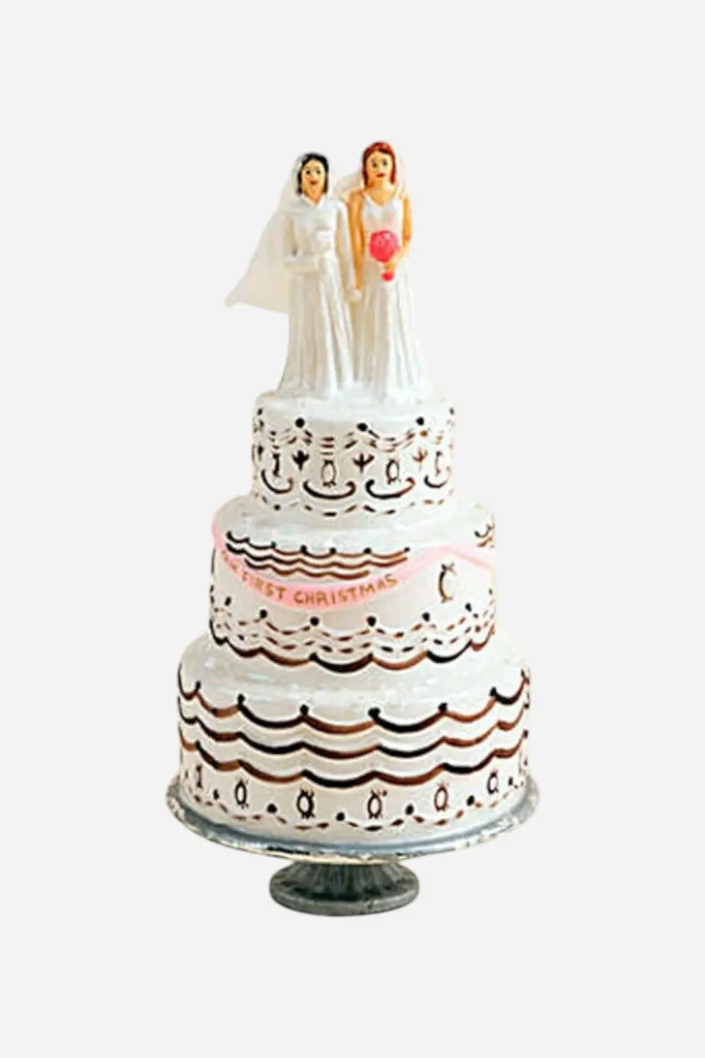 Our First Xmas Brides Ornament 1