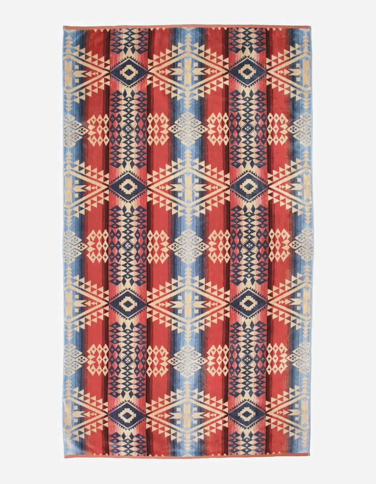 Oversized Jacquard Spa Towel In Desert Sky 1