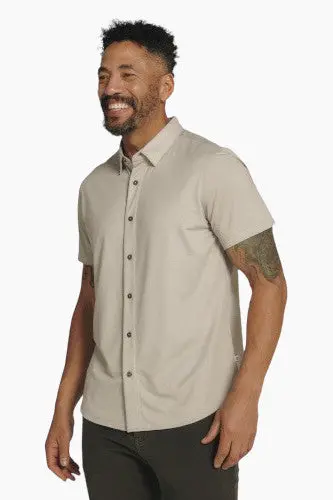 7 Diamonds Owen Short Sleeve Shirt In Rockridge 1