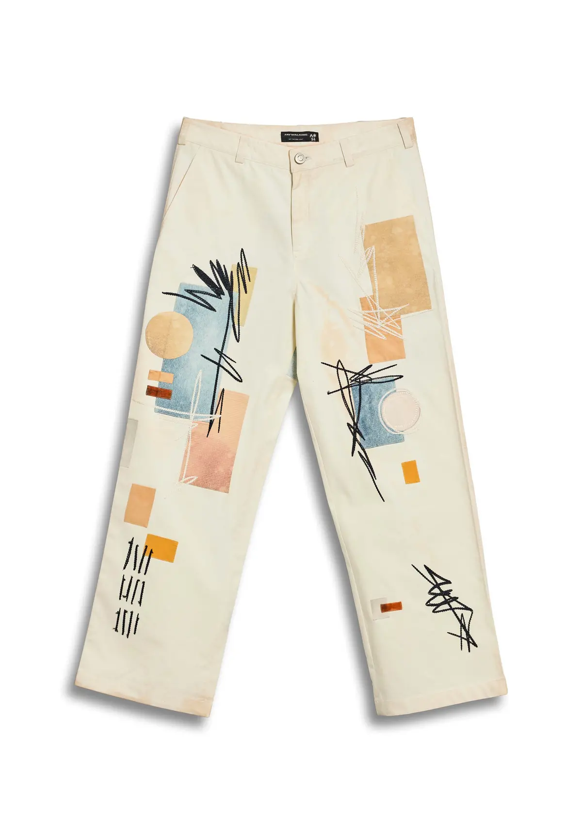 Patch Work Pant 1